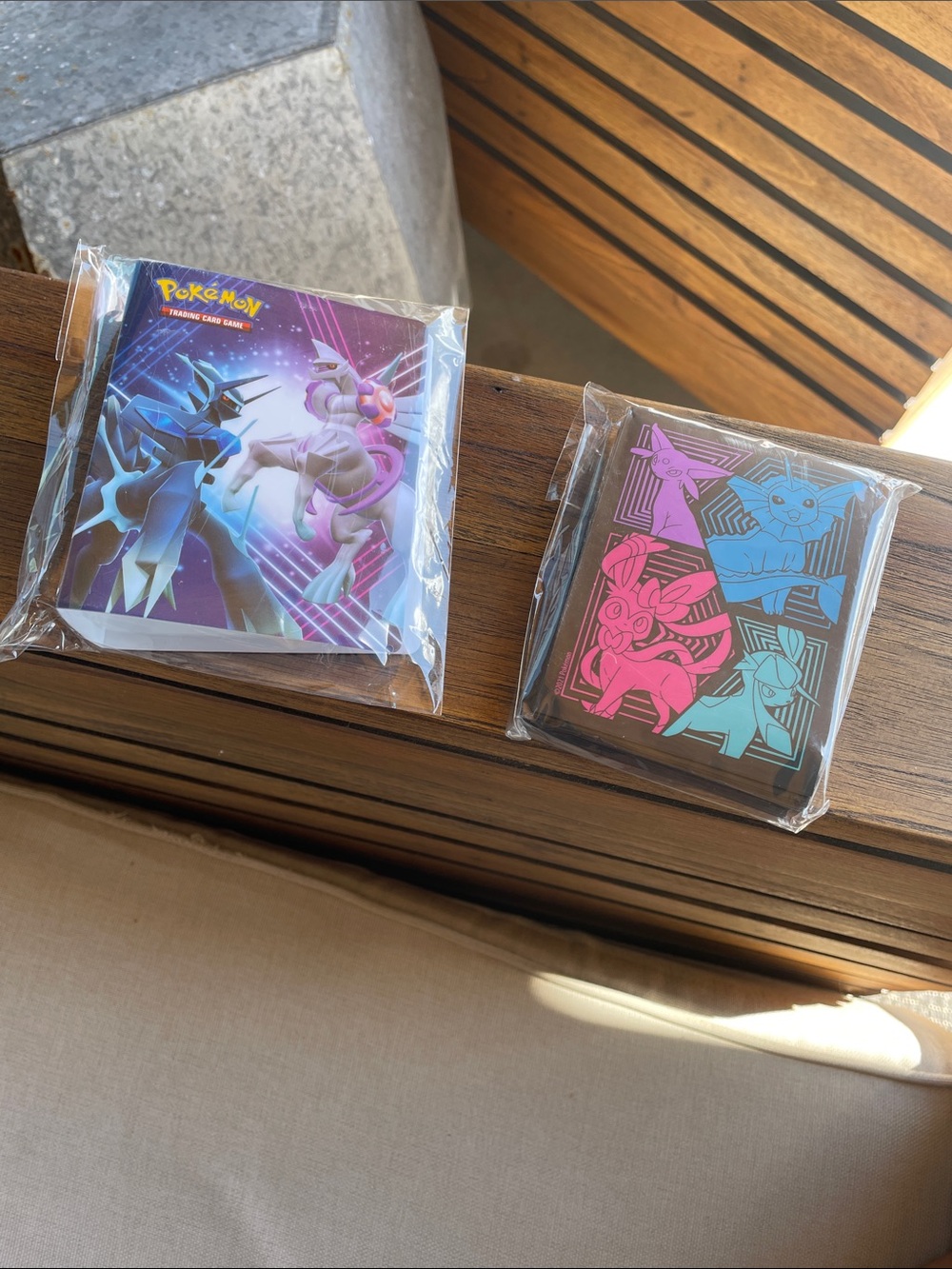 Pokemon Purple Blue Pink Eeveelutions & Dialga Palkia Sleeves